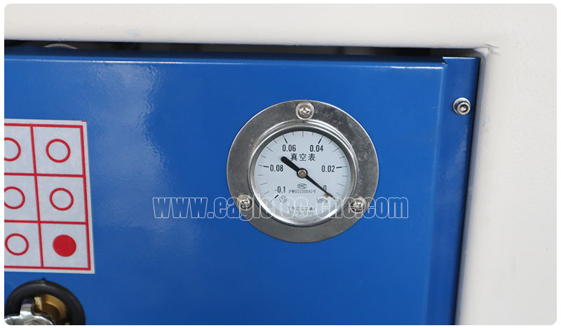 5’x10’ cnc router’s vacuum gauge