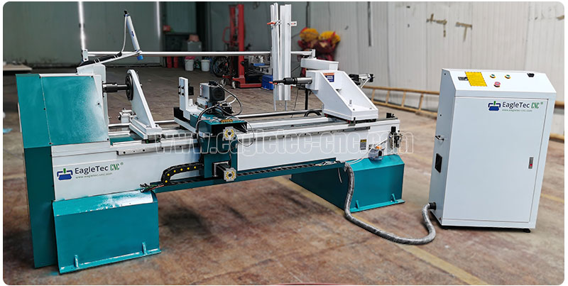cnc wood lathe with auto feeder for sale
