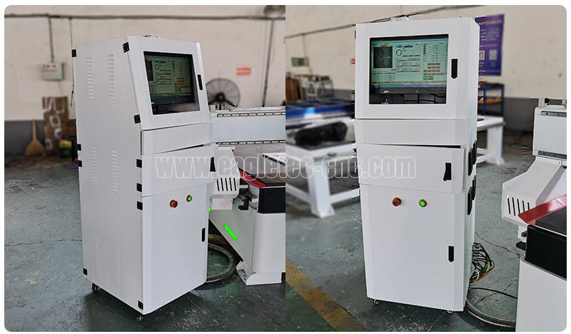 individual control box for cnc knife cutter router machine