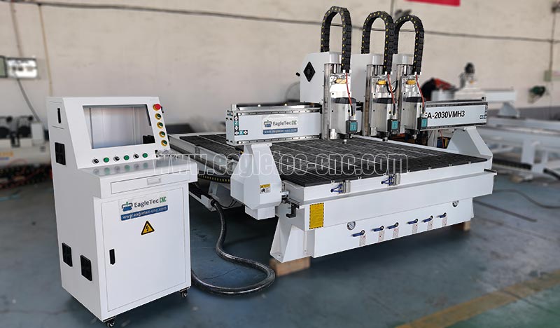 3 head wood cnc router for sale