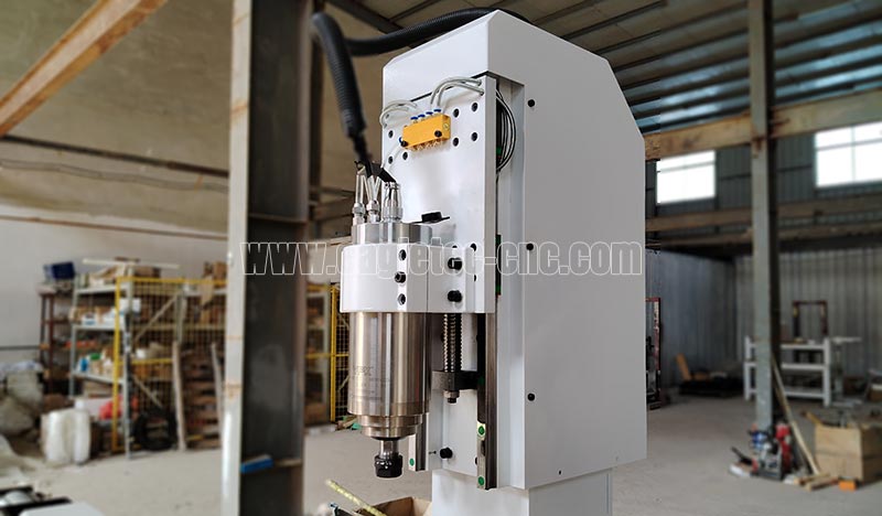 cnc wood turning machine with mill spindle