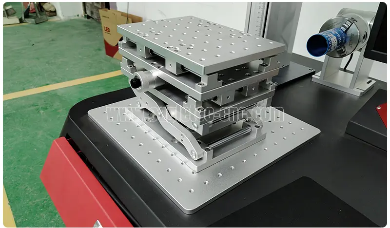 X/Y/Z precision adjust table for the laser markers