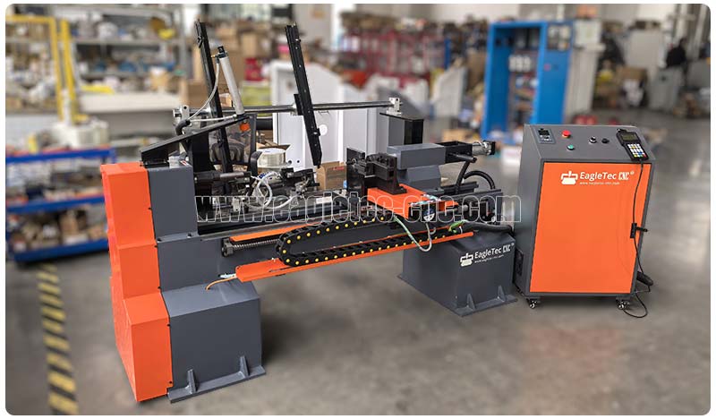 cnc woodturning drumstick lathe
