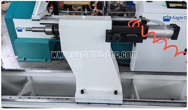 pneumatic tailstock for cnc wood lathe