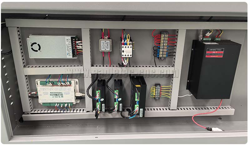 electrical cabinet with essential electrical components inside it electrical cabinet with essential electrical components inside it