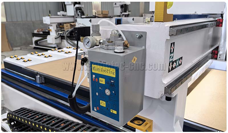 oil mist lubrication pump on an ATC CNC router oil mist lubrication pump on an ATC CNC router