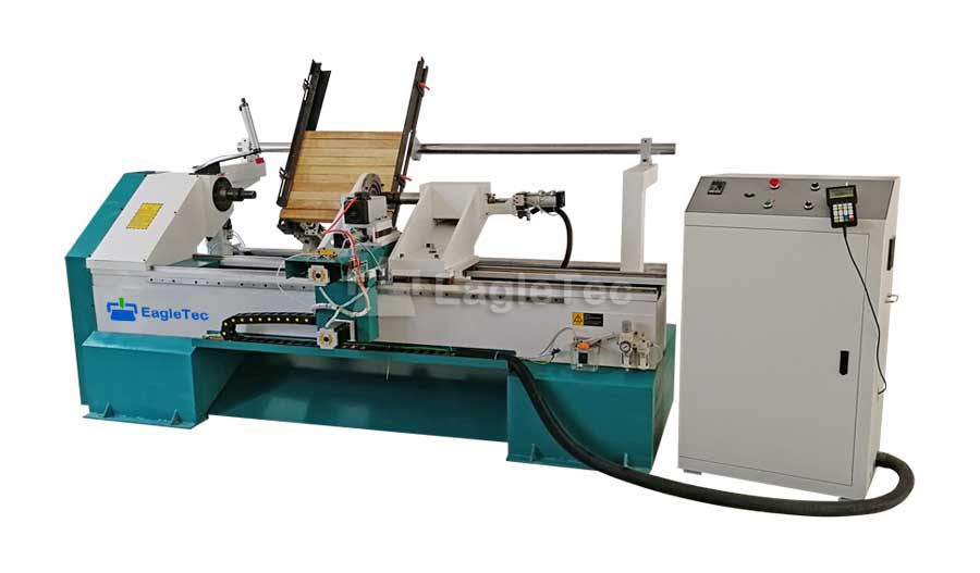 Fully Automatic Wood Lathe Machine with Auto Feed