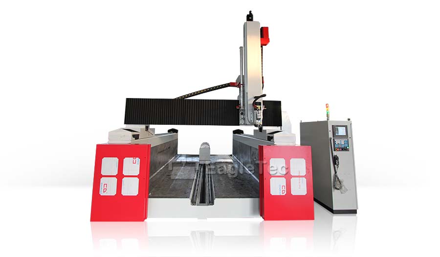 4 Axis CNC Foam Router For 3d Polystyrene Shapes