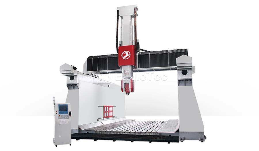 China Large Format 5 Axis CNC Router With 3000mm x 6500mm Bed