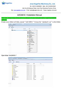 ArtCAM Pro 8.1 Installation Manual Free Download - EagleTec