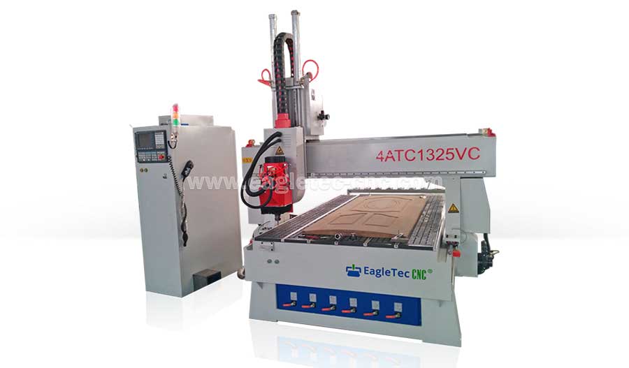 2024 Best 4 Axis CNC Router with Automatic Tool Changer
