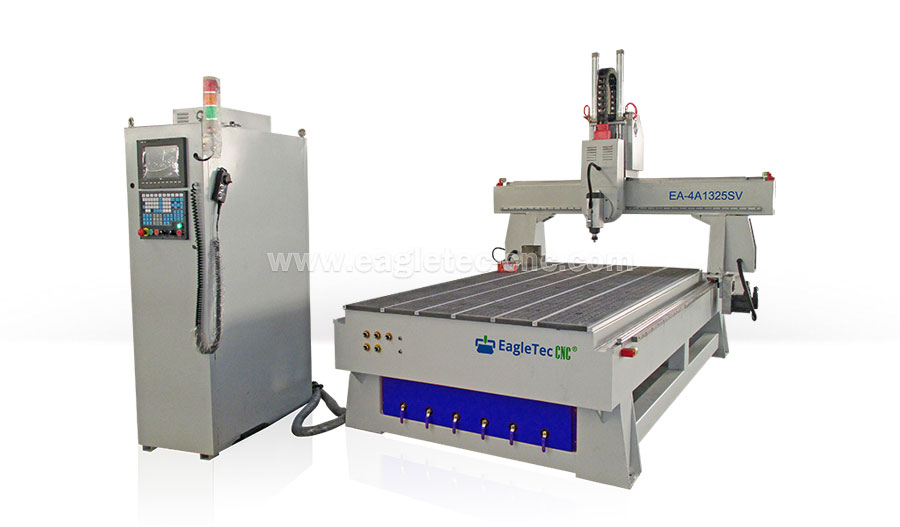 4 Axis Spindle Rotation CNC Router for Sale