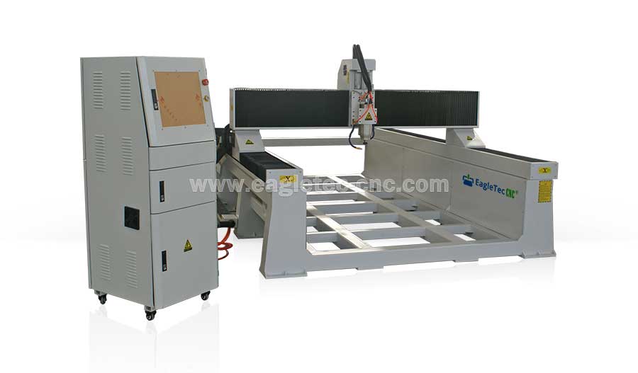 Custom-Built Marble CNC Router Machine for Weighty Stone Profiling and Carving
