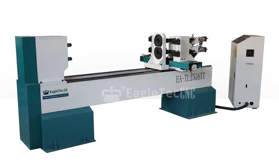 CNC Wood Lathe for Baseball Bats Making EagleTec