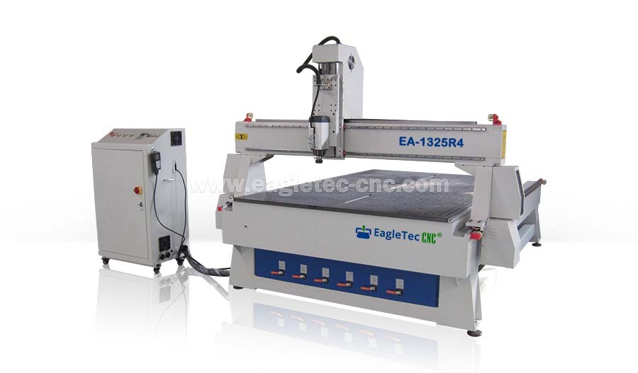 4 Axis 1325 CNC Router with Rotary Axis