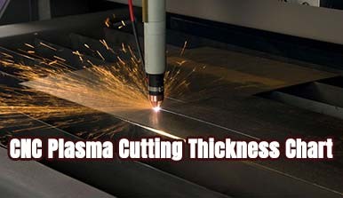 CNC Plasma Cutting Capacity Thickness Chart