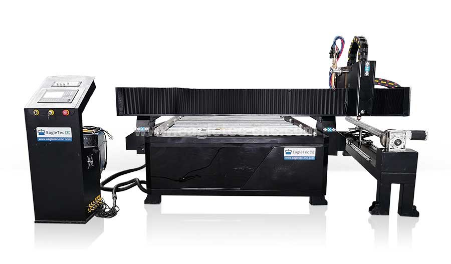 Dual-Purpose CNC Plasma Cutting Machine for Pipe and Plate