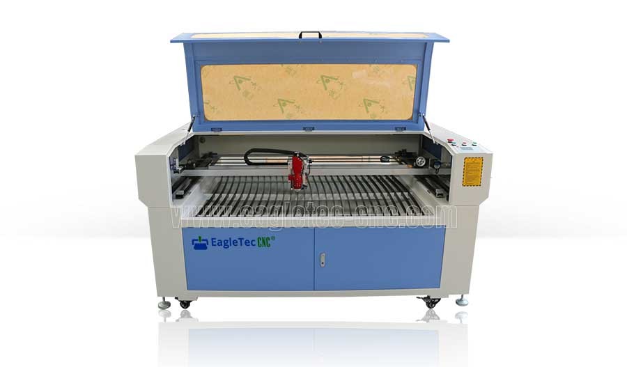 Small Metal and Non-Metal Laser Cutting Machine with Mixed Laser Cutting Head