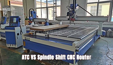 ATC VS Spindle Shift CNC Router, What Is the Difference?