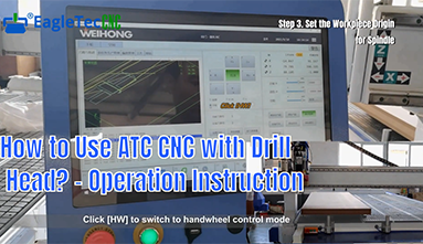 How To Use an Automatic Tool Changer CNC with Drilling Head