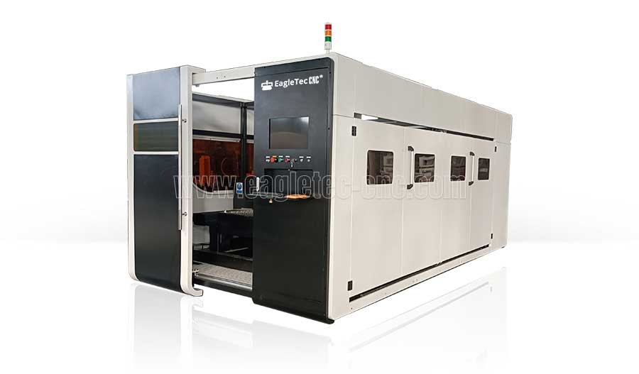 Enclosed Fiber Laser Cutting Machine for Aluminum and Brass