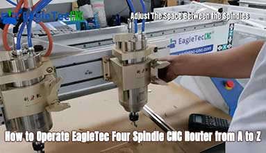 How to Operate EagleTec Four Spindle CNC Router from A to Z