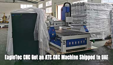 EagleTec CNC Got an ATC CNC Machine Shipped to UAE