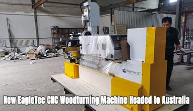 New EagleTec CNC Woodturning Machine Headed to Australia