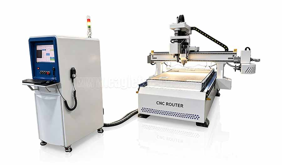 ATC CNC Router with Oscillating Knife & CCD Vision System